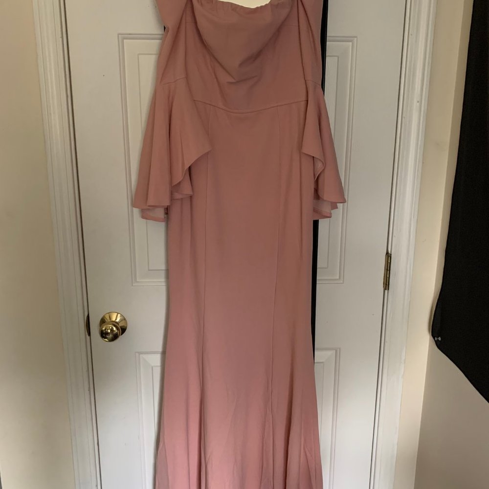 Off Shoulder Blush Dress